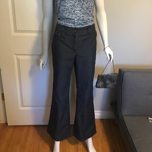 NWOT Retro high waisted wide leg dress pants